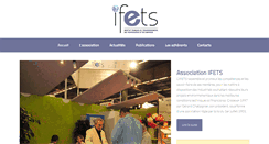 Desktop Screenshot of ifets.org