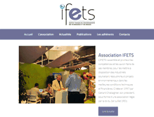 Tablet Screenshot of ifets.org